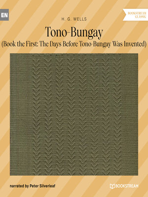 cover image of Tono-Bungay--Book the First